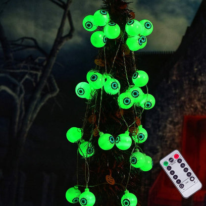 Halloween Ghost Eyeball Lights String Eyeballs