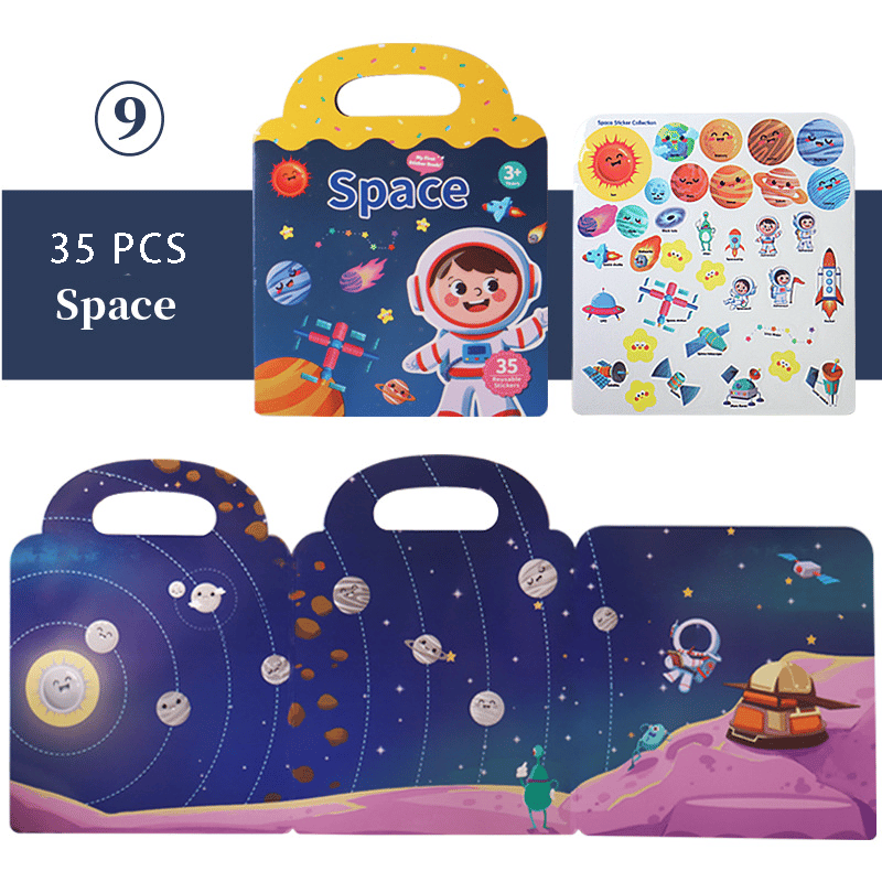 🔥Last Day 50% OFF🔥Jelly Sticker Book - Buy 3 Free Shipping