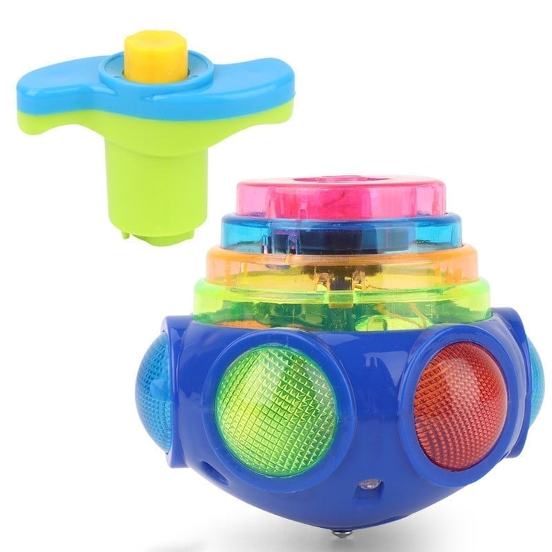🔥BIG SALE - HALF PRICE🔥 Music Flashing Spinners Toy With Launcher