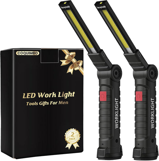 🎁🔥Father's Day Gifts-LED Torch Rechargeable Work Light🔦✨