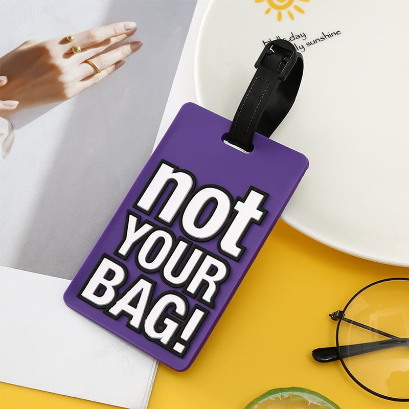🔥2025 SALE -Fashionable Luggage Tags & Backpack Charms