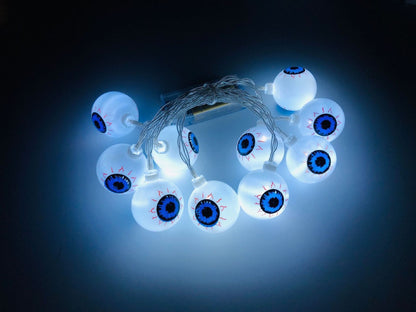 Halloween Ghost Eyeball Lights String Eyeballs