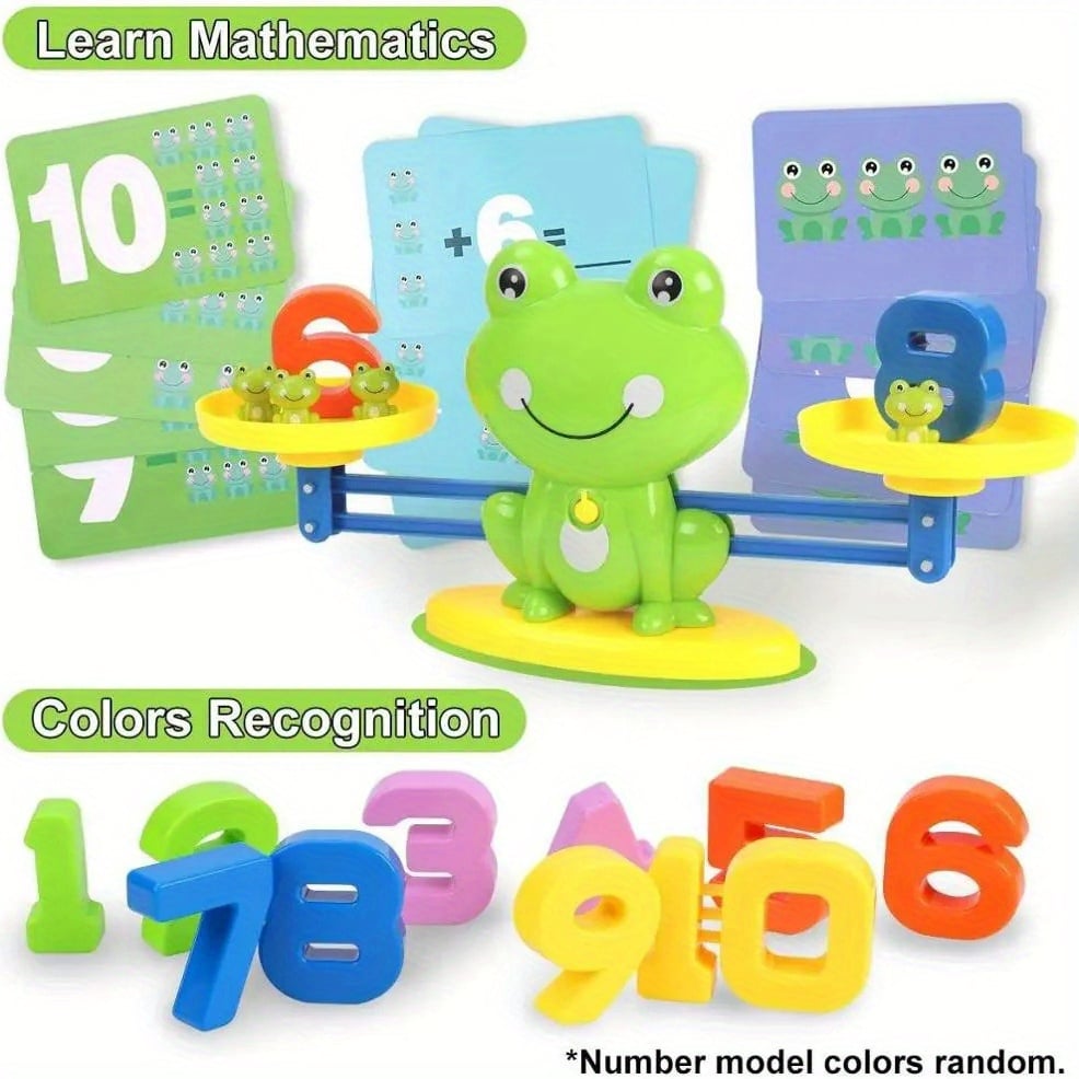 🔥LAST DAY 48% OFF🔥Educational Frog Balance Number Toy