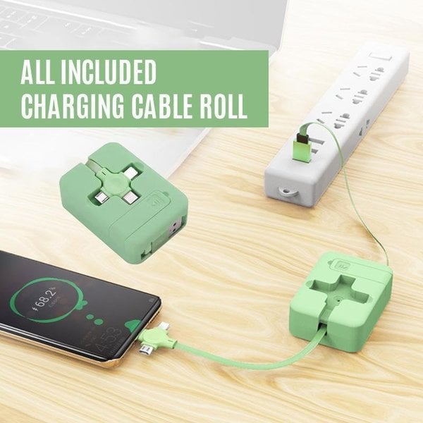 🔥Last Day 48% OFF🔥Three In One Charging Cable Roll - Buy 3 Free Shipping
