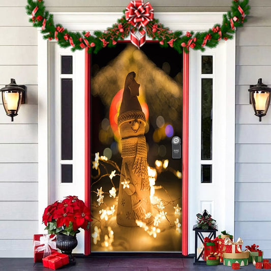 🎄10#🎄Santa's Christmas curtain