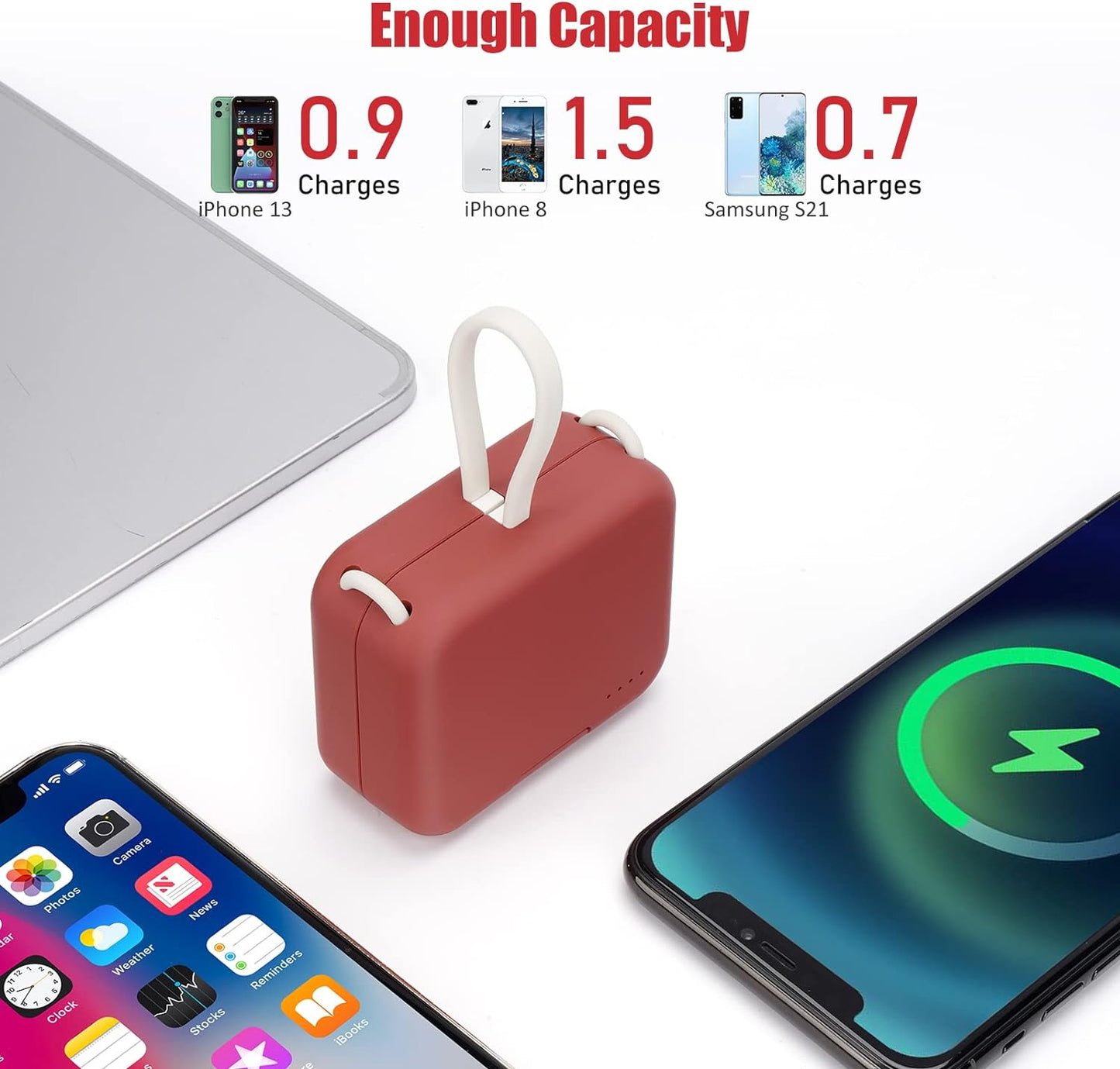 🎄 Christmas Sale 49% off ⚡Portable Wireless Charging Treasure Mobile Phone Holder - Buy 2 Free Shipping