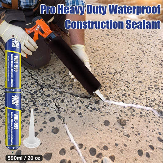 🔥🛠️Hot Sale 49% OFF-Pro Heavy Duty Waterproof Construction Sealant🧱