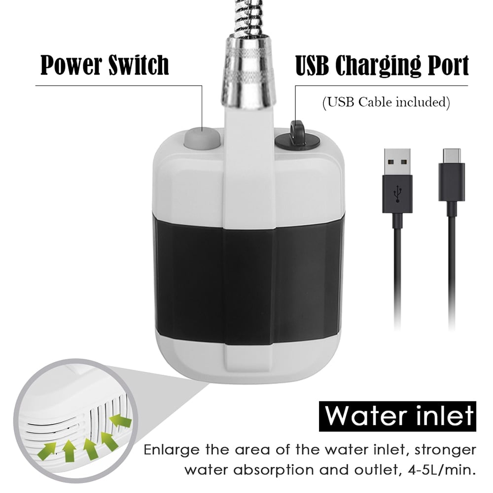 2025 Portable Camping Shower