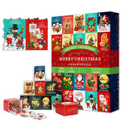 🎄Christmas Advent Calendar Jigsaw Puzzle - Buy 2 Free Shipping