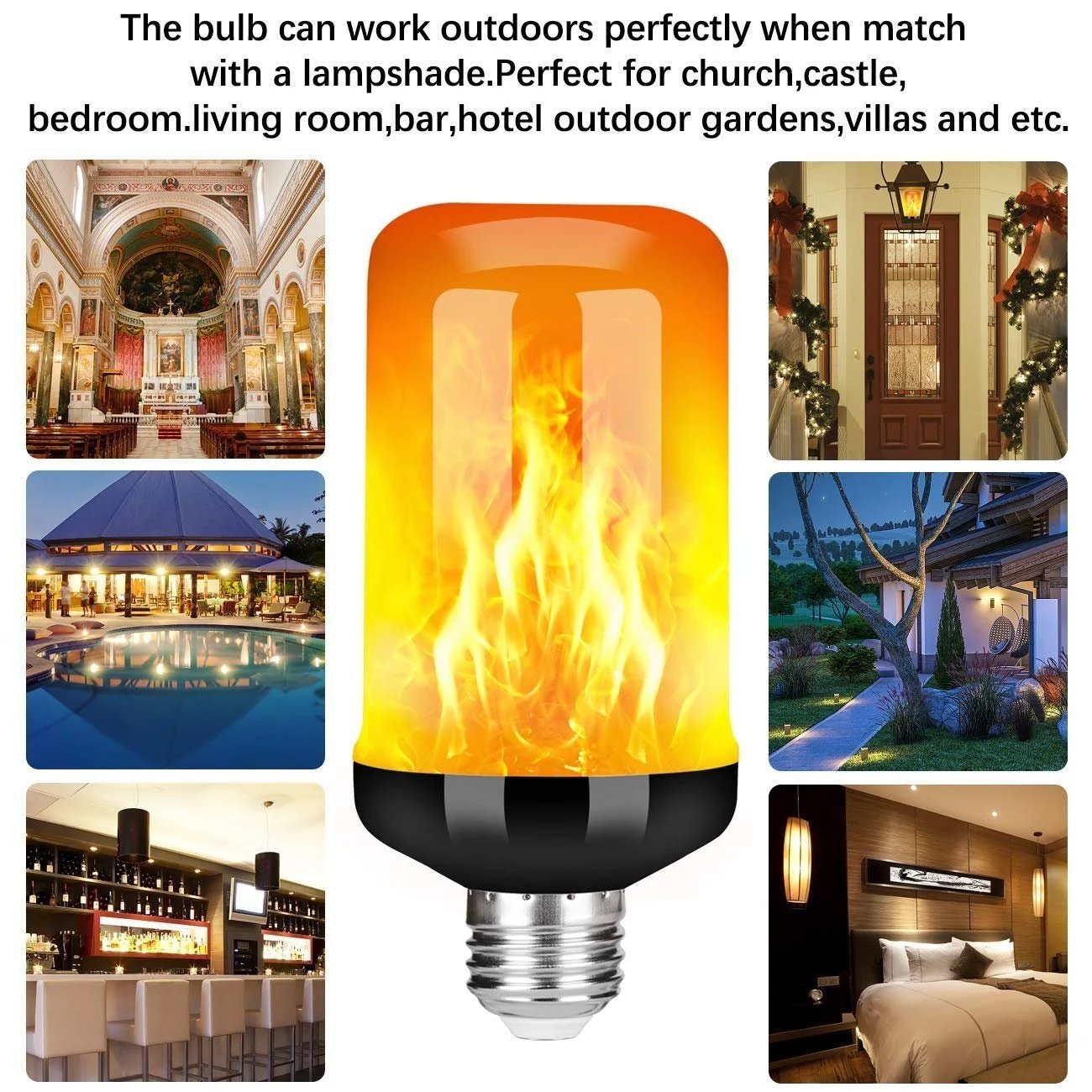 Huge sale 48% OFF🔥2023 UPGRADE LED FLAME LIGHT BULB With Gravity Sensing Effect Imported from Germany