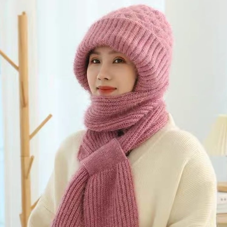 🎄EARLY CHRISTMAS SALE -50% OFF - Integrated Ear Protection Windproof Cap Scarf