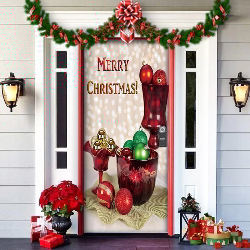 🎄25#🎄Santa's Christmas curtain