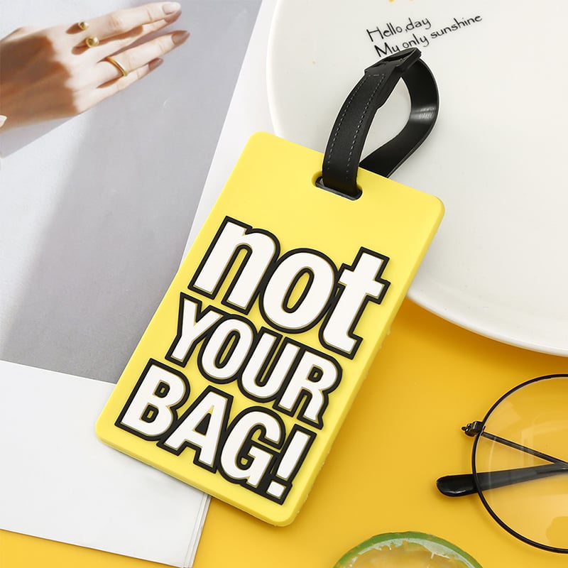 🔥2025 SALE -Fashionable Luggage Tags & Backpack Charms