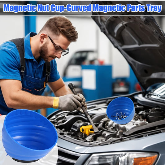 🎁2025 Hot Sale 49% OFF🔥 Maunetic Nut Cup curved Maunetic Parts Tray🎉