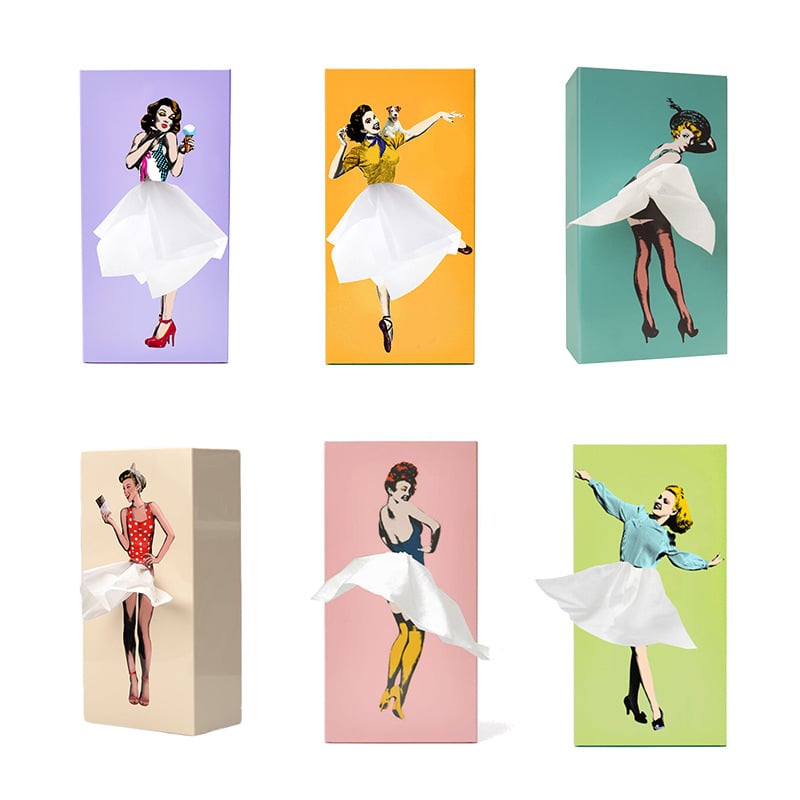 🔥LAST DAY 49% OFF🎁Flying Skirt Tissue Box