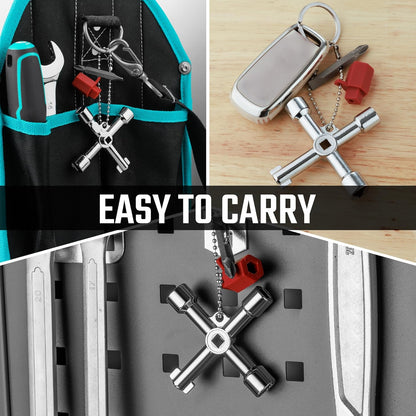 🎁2025 Hot Sale 49% OFF🔥- Zinc alloy tool key Multi-functional Water Key