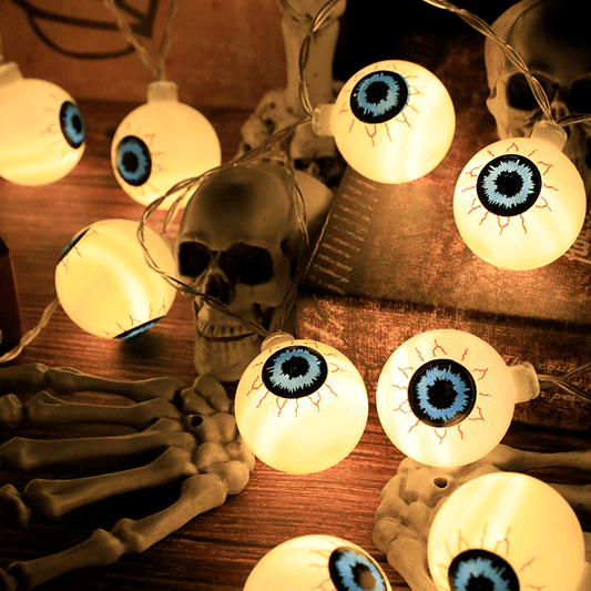 Halloween Ghost Eyeball Lights String Eyeballs