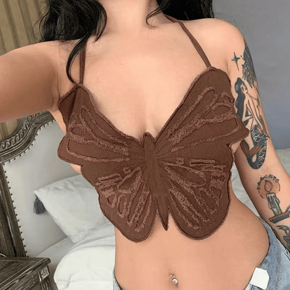 🔥Last Day 50% OFF🔥Butterfly Corset Short Vest