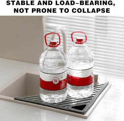🔥Foldable Triangle Roll-Up Dish Drying Rack