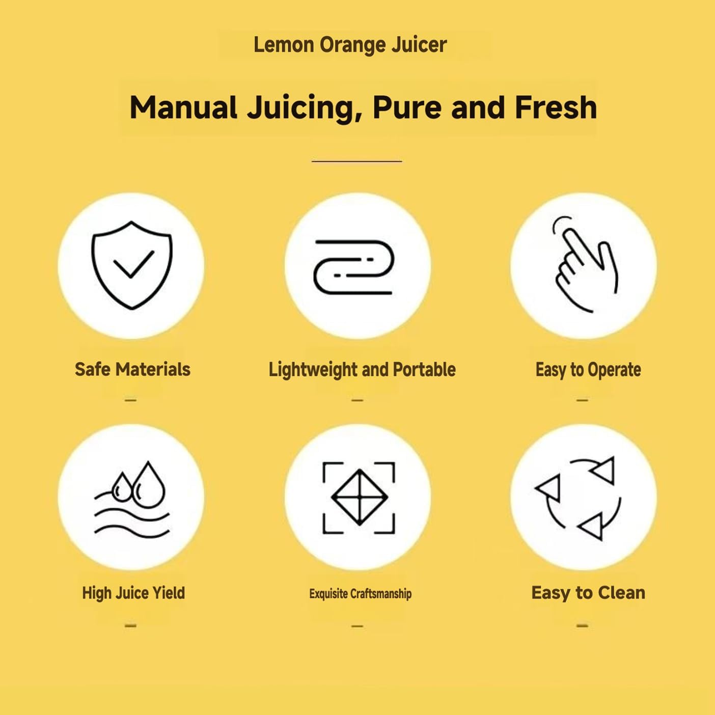 🍋2025 New Screw-Top Lemon Squeezer ✨