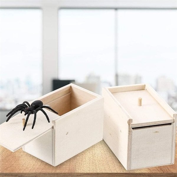 🔥LAST DAY 50% OFF🔥Super Funny Crazy Prank Gift Box Spider - Buy 3 Free Shipping