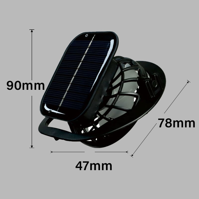 🔥Last Day 49% OFF - Wide Brim Solar Fan Outdoor Fishing Hat-Solar & USB Charging