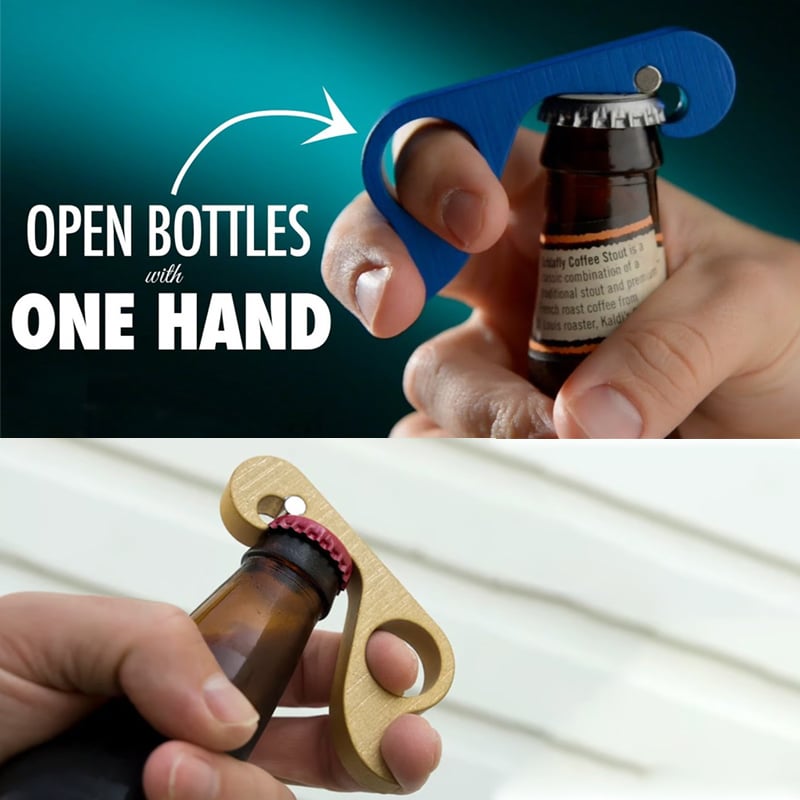 H-type One-handed Bottle Opener