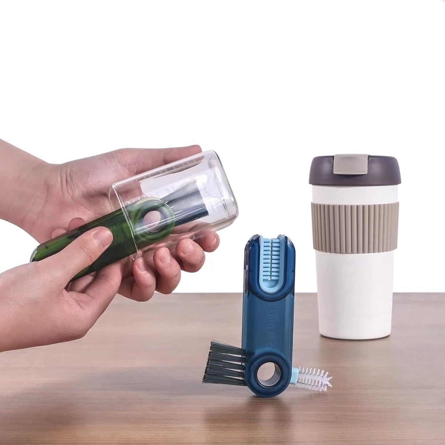 🔥3 in 1 Cup Lid Gap Cleaning Brush, Multifunctional Insulation Bottle Cleaning Tools