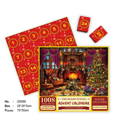 🎄Christmas Advent Calendar Jigsaw Puzzle - Buy 2 Free Shipping