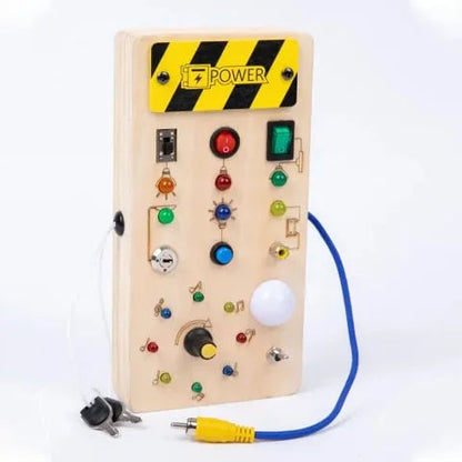 Wooden Busy Board Switch Control - Buy 2 Free Shipping