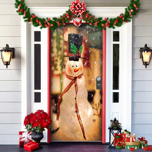 🎄6#🎄Santa's Christmas curtain