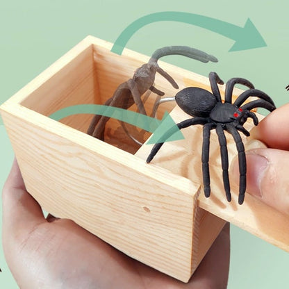 🔥LAST DAY 50% OFF🔥Super Funny Crazy Prank Gift Box Spider - Buy 3 Free Shipping