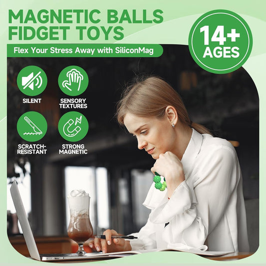 🔥2025 New Sale 49% OFF- Silicone Magnetic Balls✨