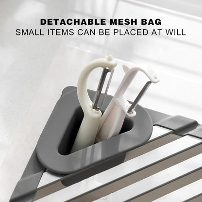 🔥Foldable Triangle Roll-Up Dish Drying Rack