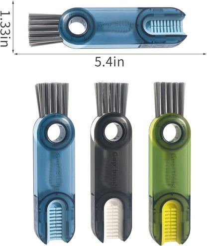🔥3 in 1 Cup Lid Gap Cleaning Brush, Multifunctional Insulation Bottle Cleaning Tools