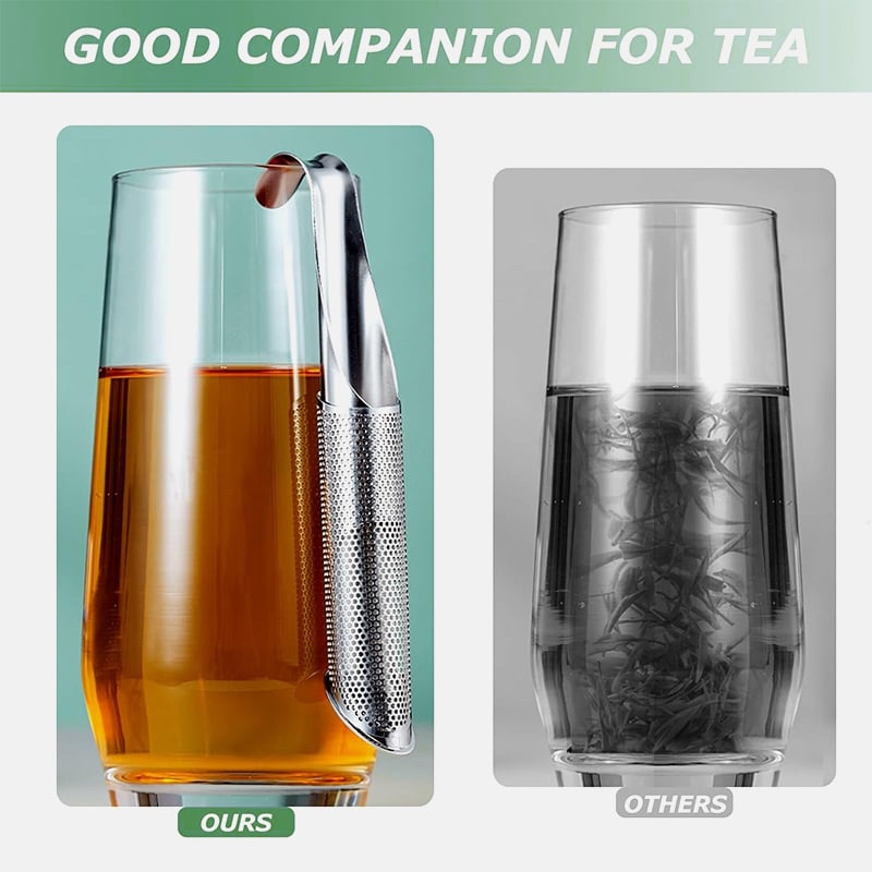 🎁2025 SALE-Tea Infuser Strainer with Handle