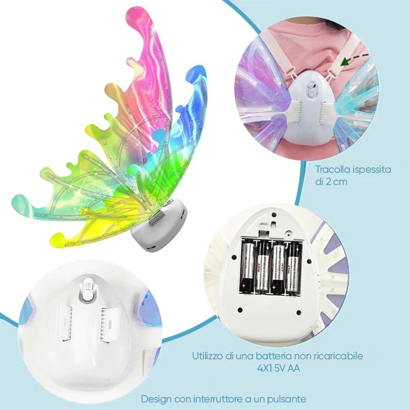 🔥Last day -50%🔥Electric Butterfly Wings With Music Lights