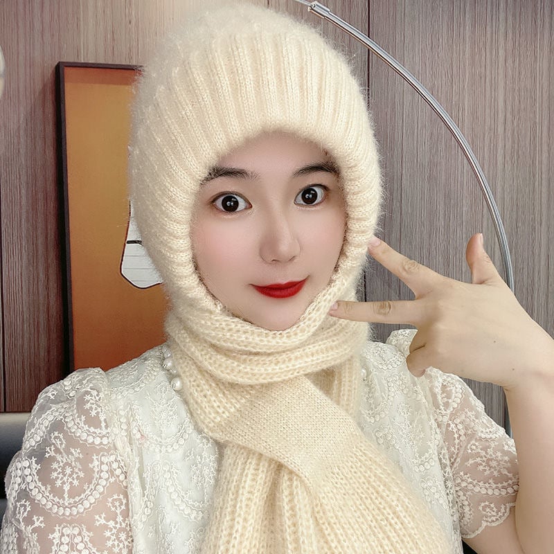 🎄EARLY CHRISTMAS SALE -50% OFF - Integrated Ear Protection Windproof Cap Scarf