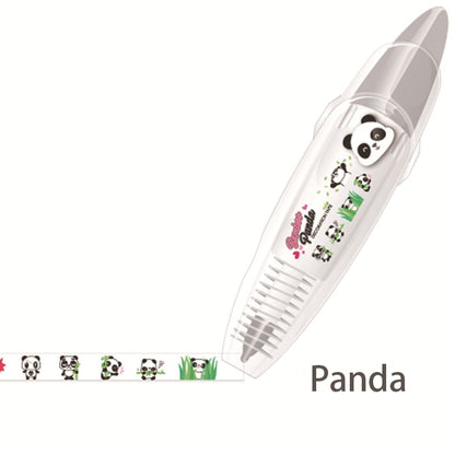 😍LAST DAY 70% OFF - Cute Animals Press Type Decorative Pen