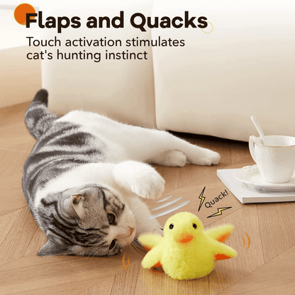 🔥Hot Sale🔥 Cat Toys Rechargeable Flapping Duck