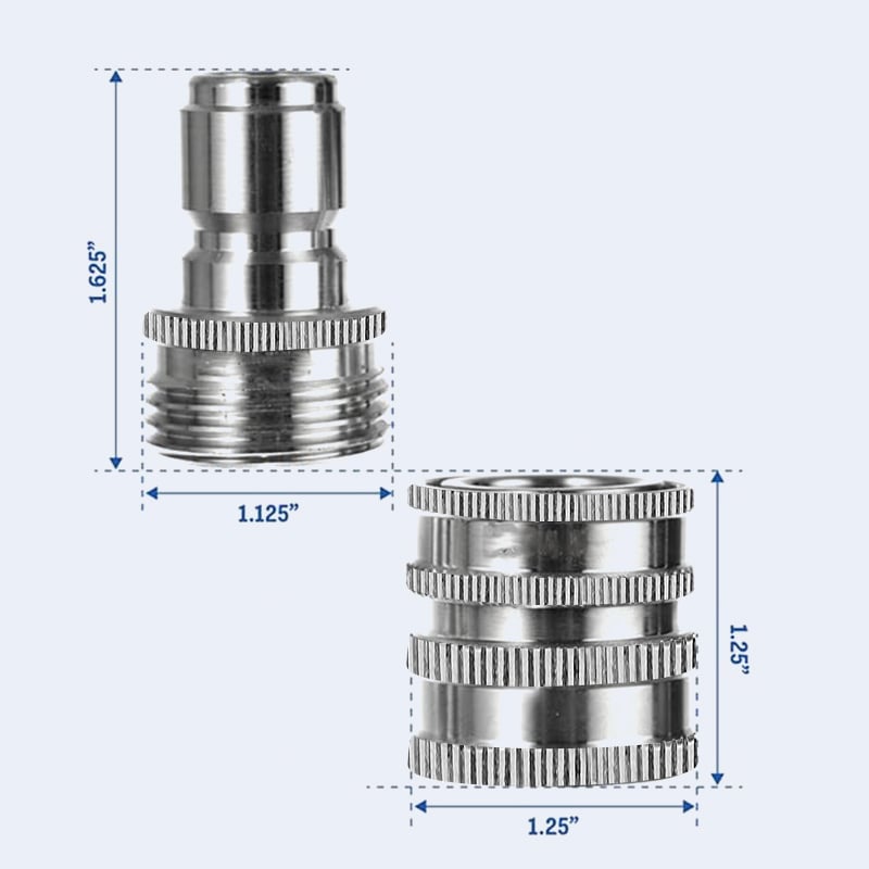 🔥2025 SALE - Garden Hose Quick Connector 3/4 Inch