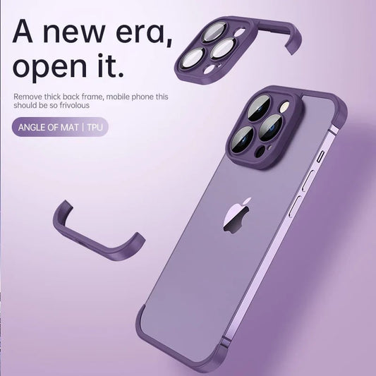 Luxury Corner Edge Pad Lens Protector iPhone11-15 Series