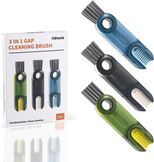🔥3 in 1 Cup Lid Gap Cleaning Brush, Multifunctional Insulation Bottle Cleaning Tools