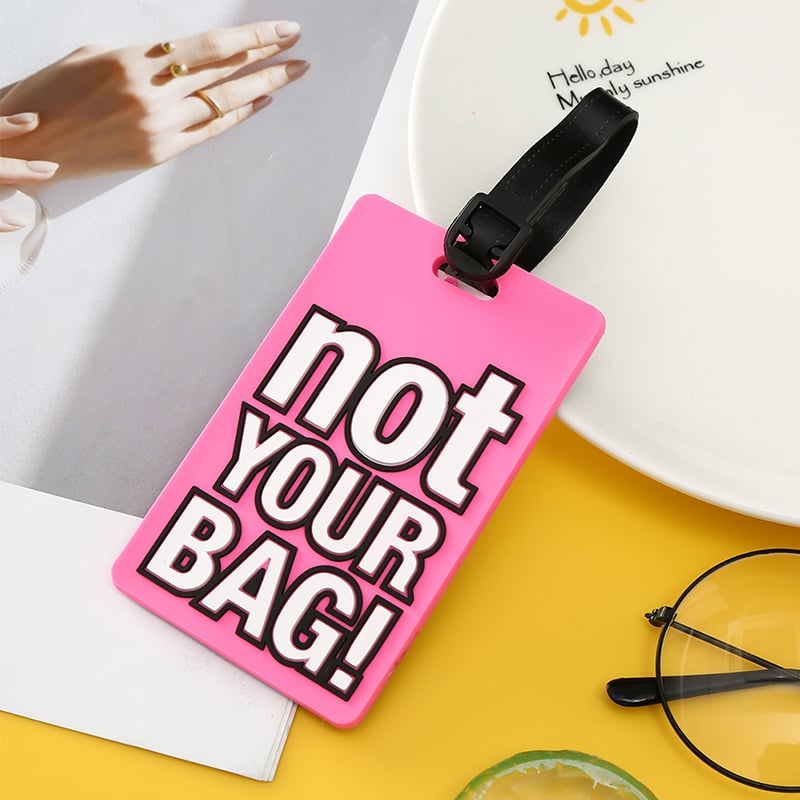 🔥2025 SALE -Fashionable Luggage Tags & Backpack Charms