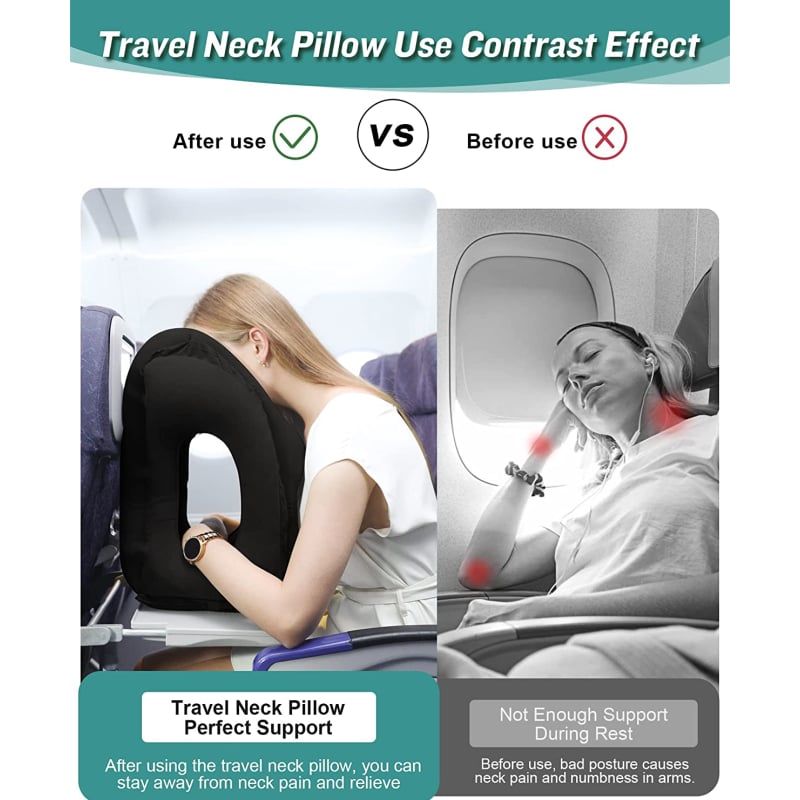 Last Day Special Sale 49% OFF🔥Inflatable Travel Pillow--Buy 2 Free Shipping