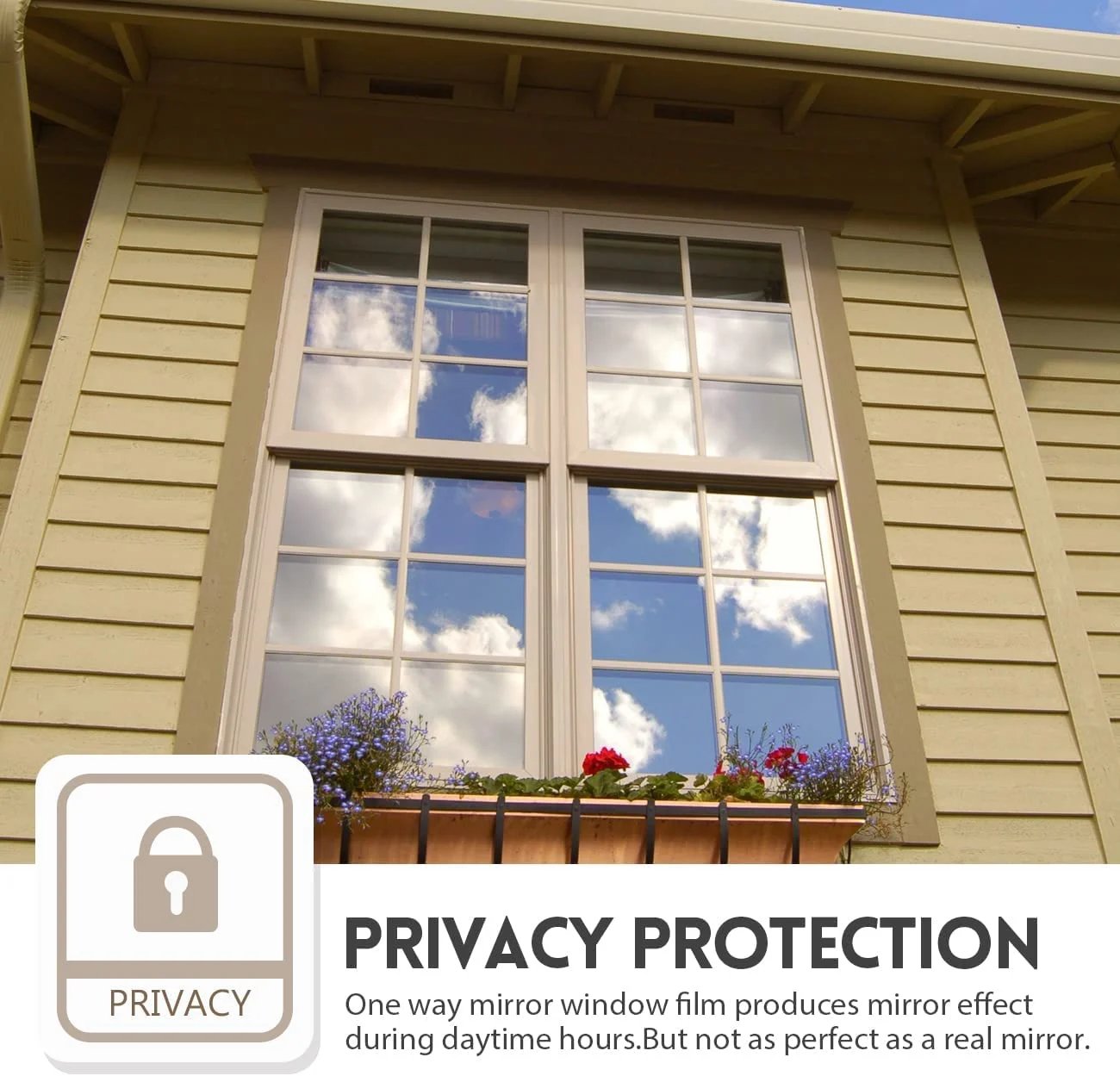 🔥HOT SALE - Privacy Sun Blocking Anti UV Reflective Window Film