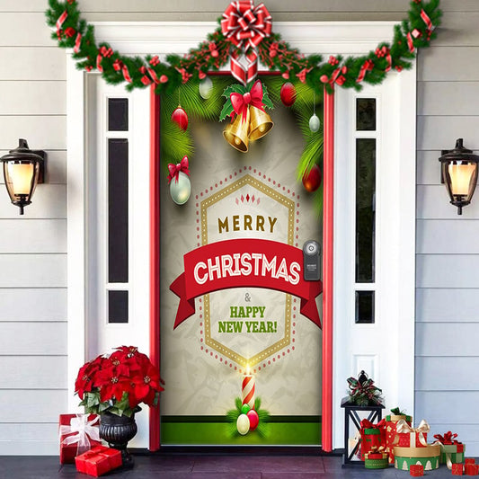 🎄5#🎄Santa's Christmas curtain