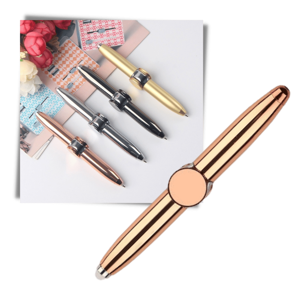 🔥Last Day Promotion🔥 LED light gyro Fidget pen