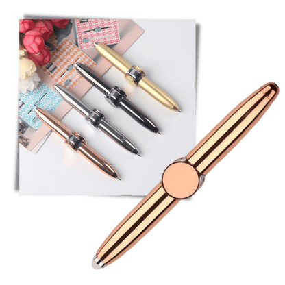 🔥Last Day Promotion🔥 LED light gyro Fidget pen