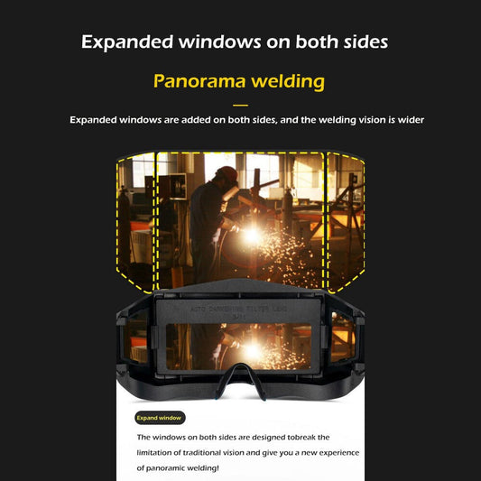 2025 New Burning Welding Eye Protection Glasses